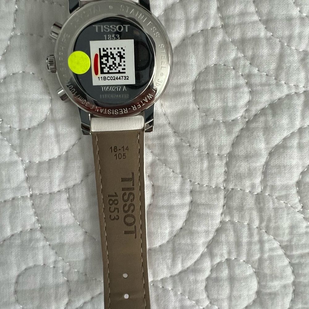 Tissot women’s dressport synthetic leather watch 35mm - Picture 9 of 16